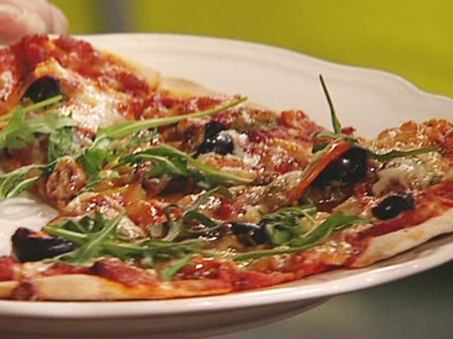 Äkta hemlagad pizza