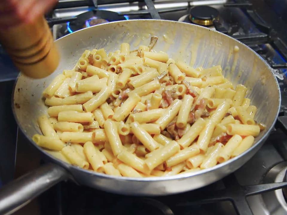 Benjamins pasta carbonara