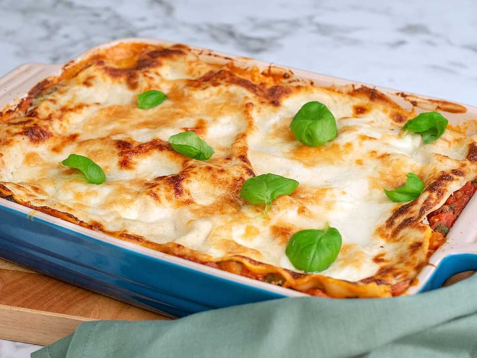 Dantes vegetariska lasagne
