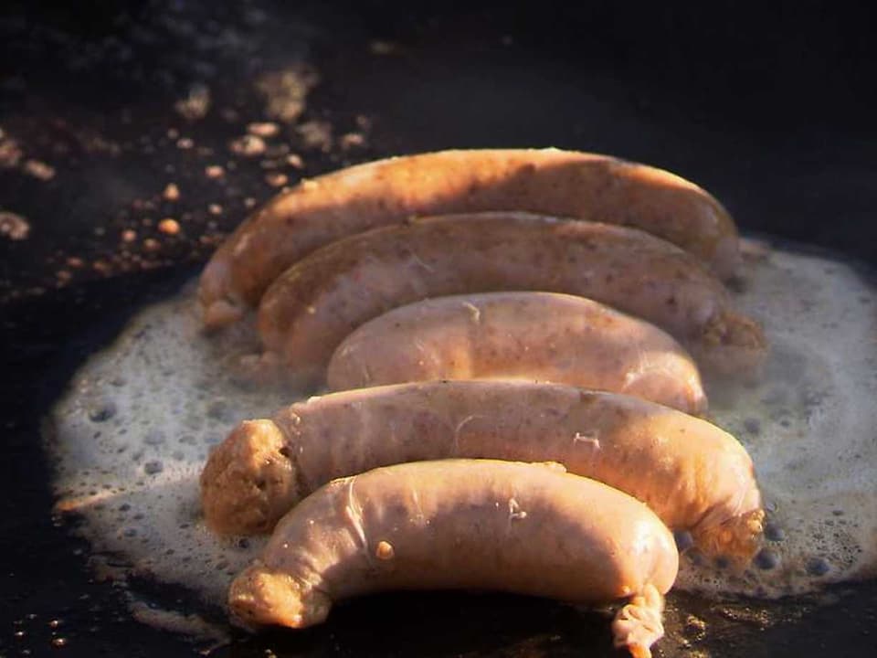 Hemgjord vegetarisk korv