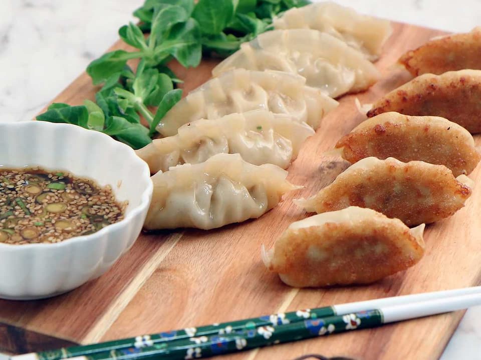 Japansk gyoza - hemgjorda dumplings