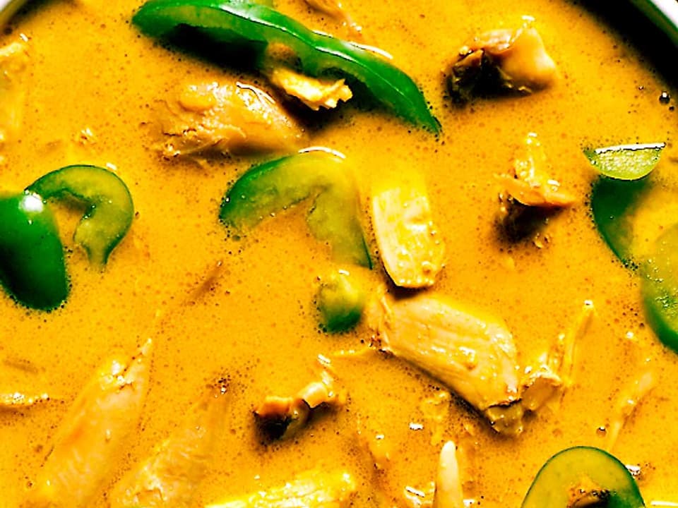 Kycklingsoppa med curry