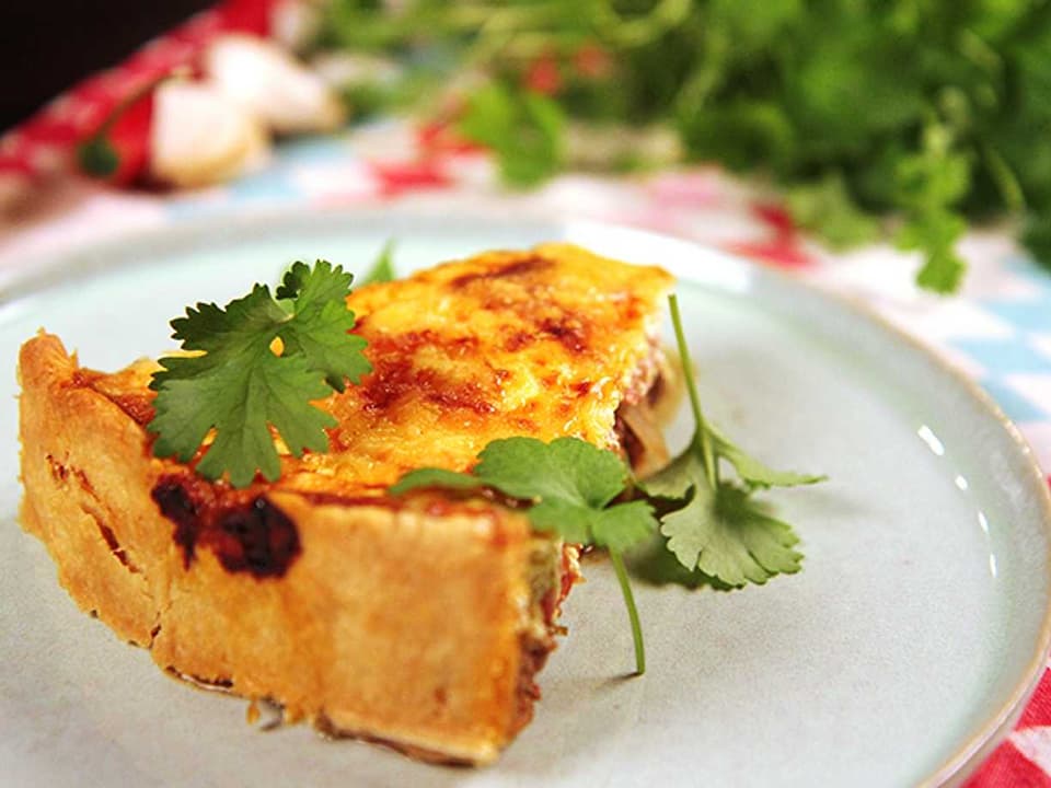 Tacopaj med crème fraiche