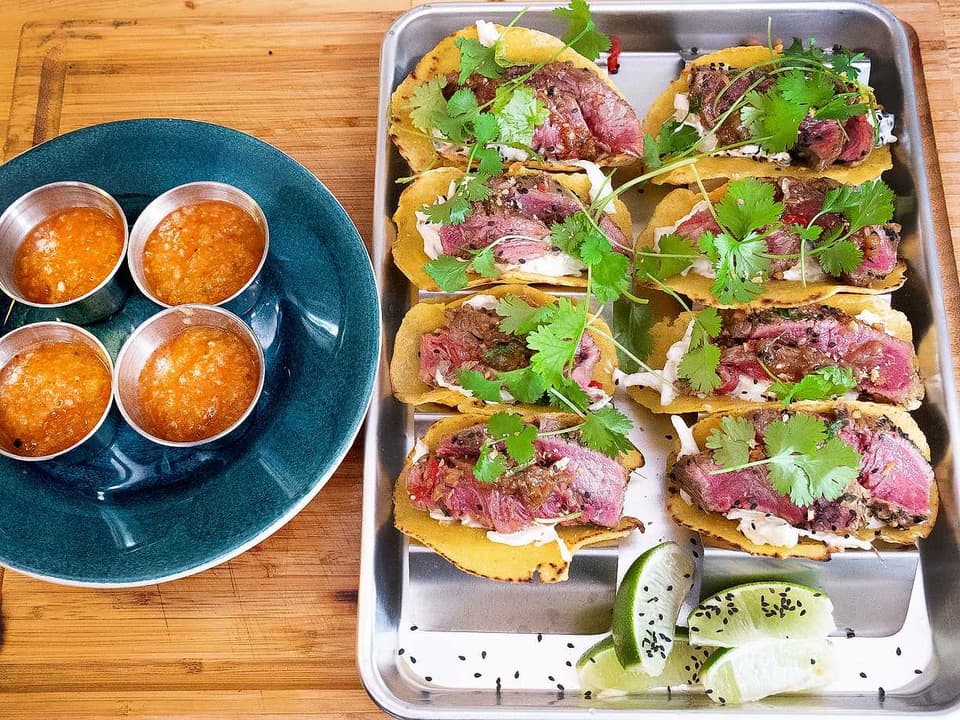 Tacos på biff