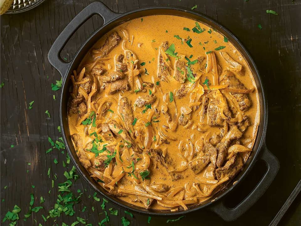 Tareqs biff stroganoff