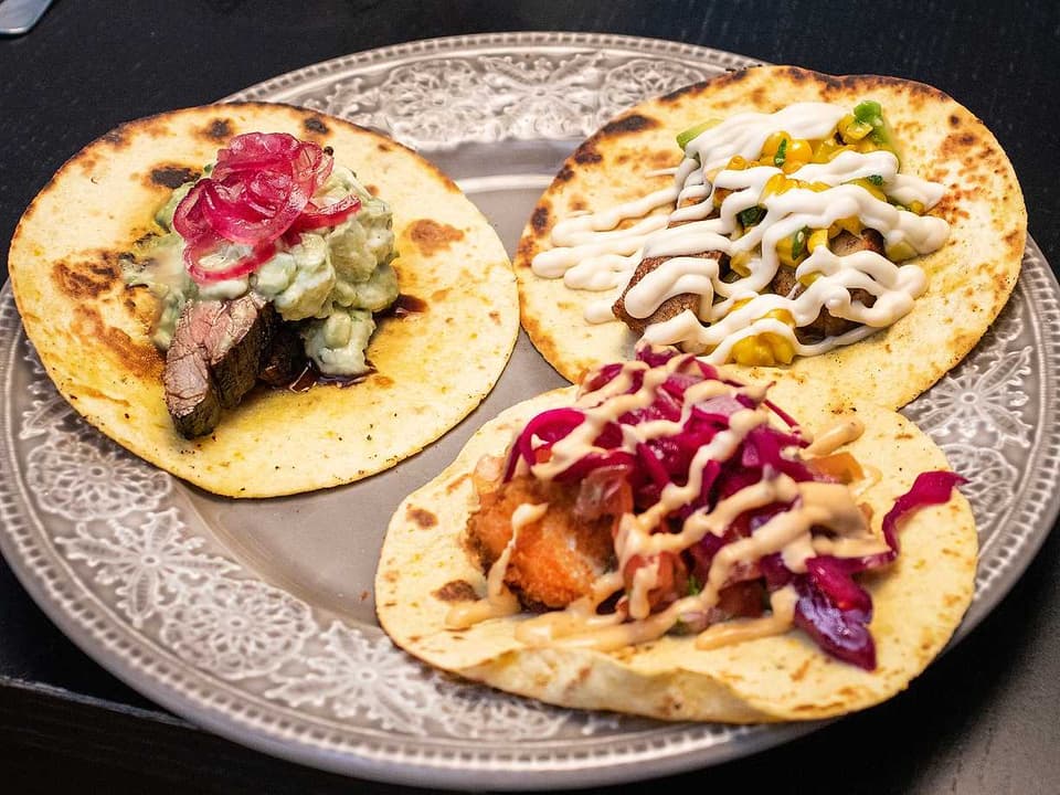 Tre sorters tacos