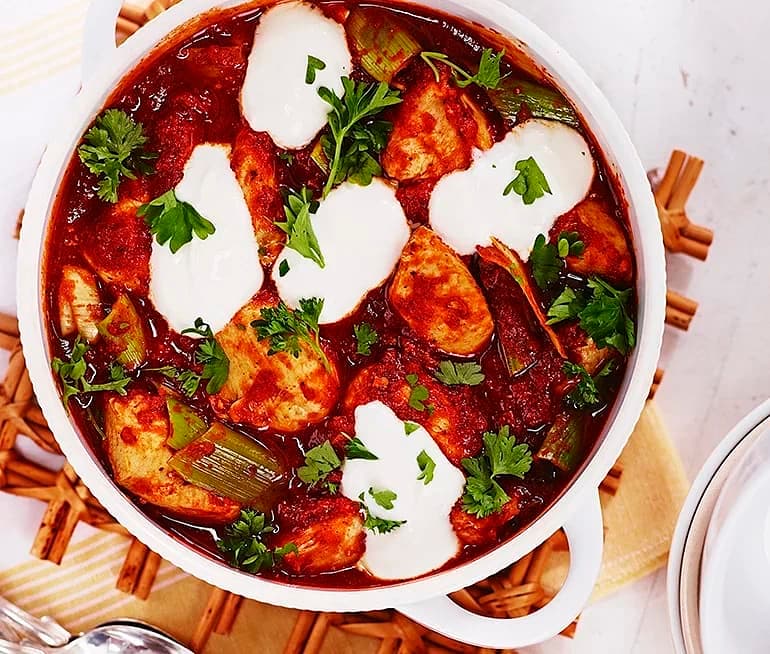 Chicken tikka masala gryta